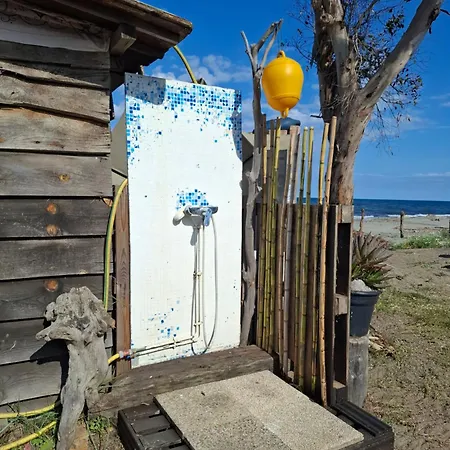 Kemping Caravane Janis On The Lucciana (Corsica)